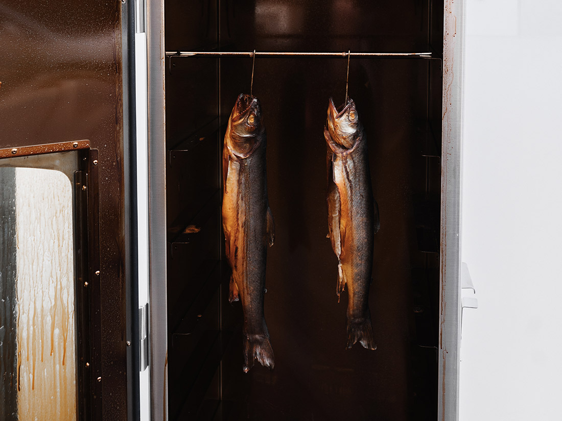 Home-smoked fish at the Friedrich